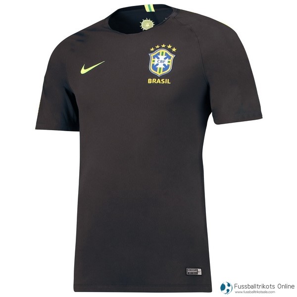 Brasilien Trikot Torwart 2018 Schwarz Fussballtrikots Günstig